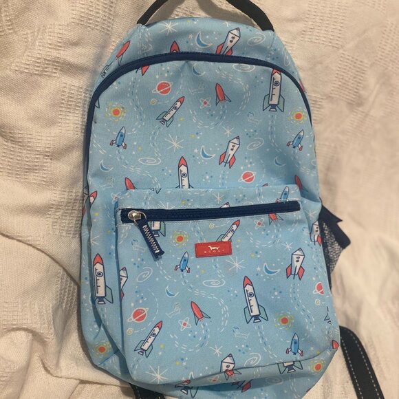 Scout Bags Junior Pack Leader Astro Pup light blue in excellent condition rocket - Picture 3 of 13